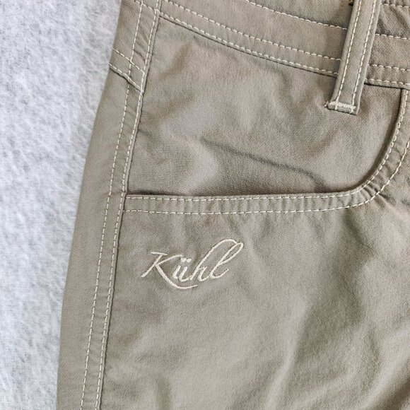 Kuhl Pants Womens 4 Gray Convertible Bootcut Roll Tab Hiking Trails Camping - Picture 4 of 16